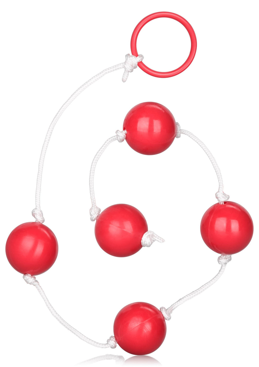 Grandi perle anali rosse