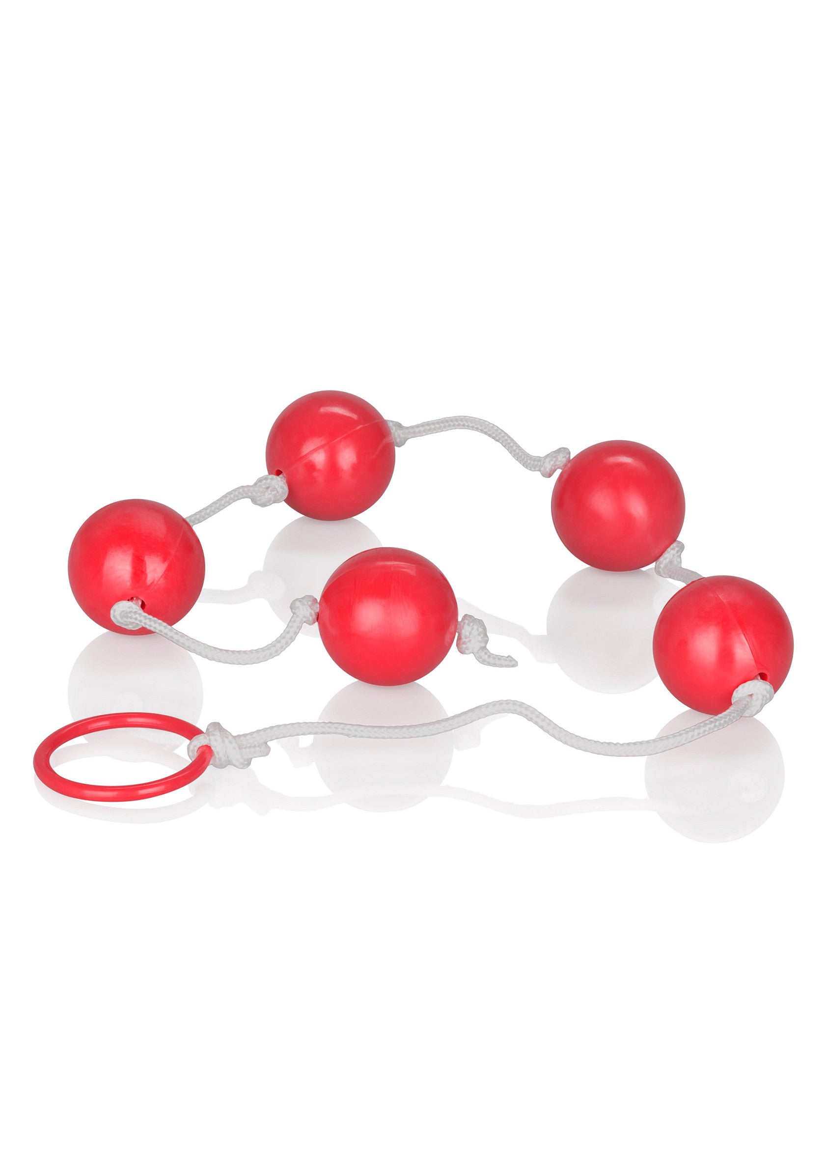 Grandi perle anali rosse