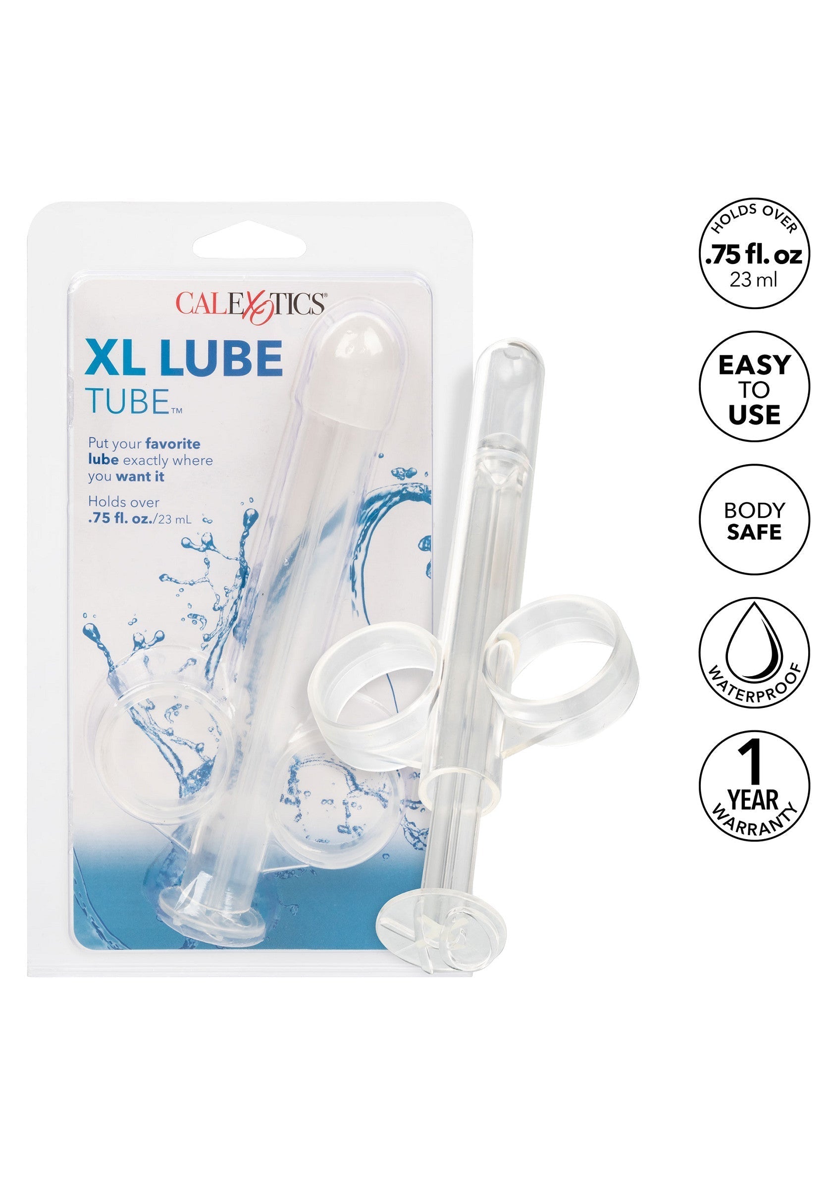Tubo lubrificante XL trasparente