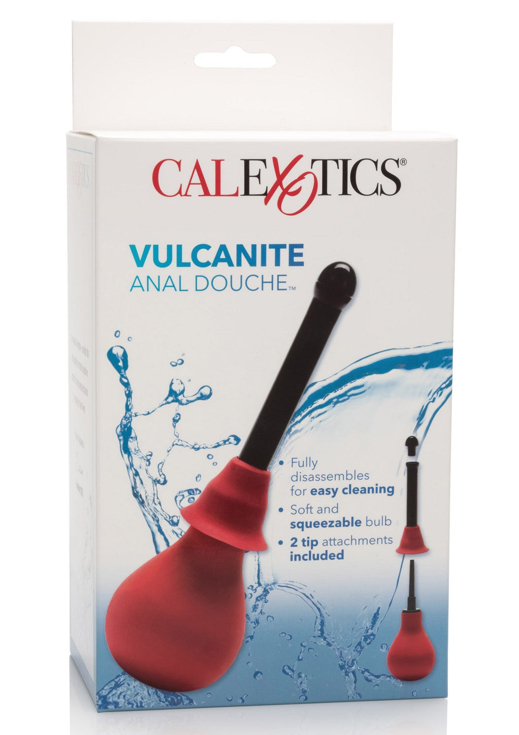 Doccia anale Vulcanite nera