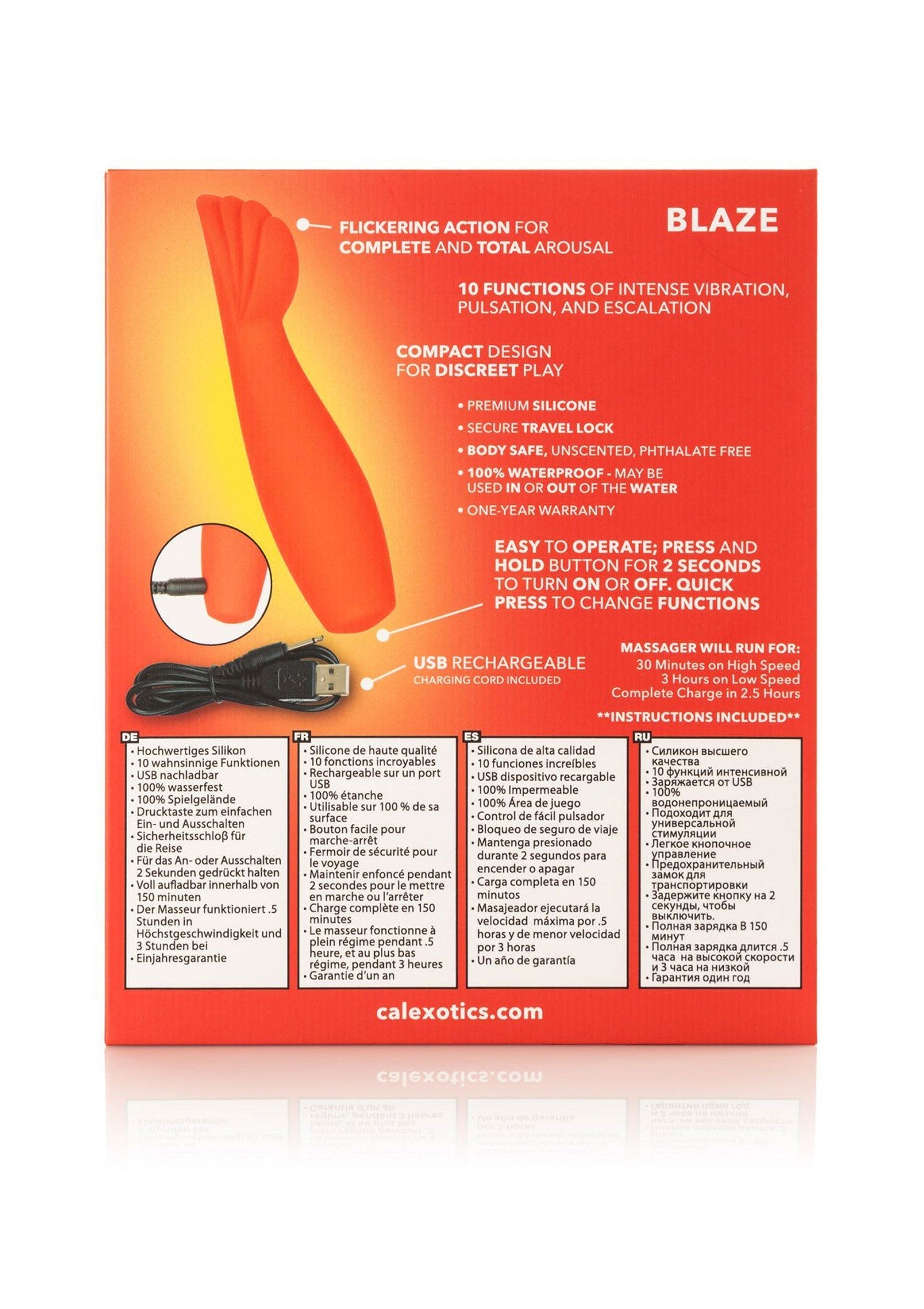 Rosso fuoco ardente rosso