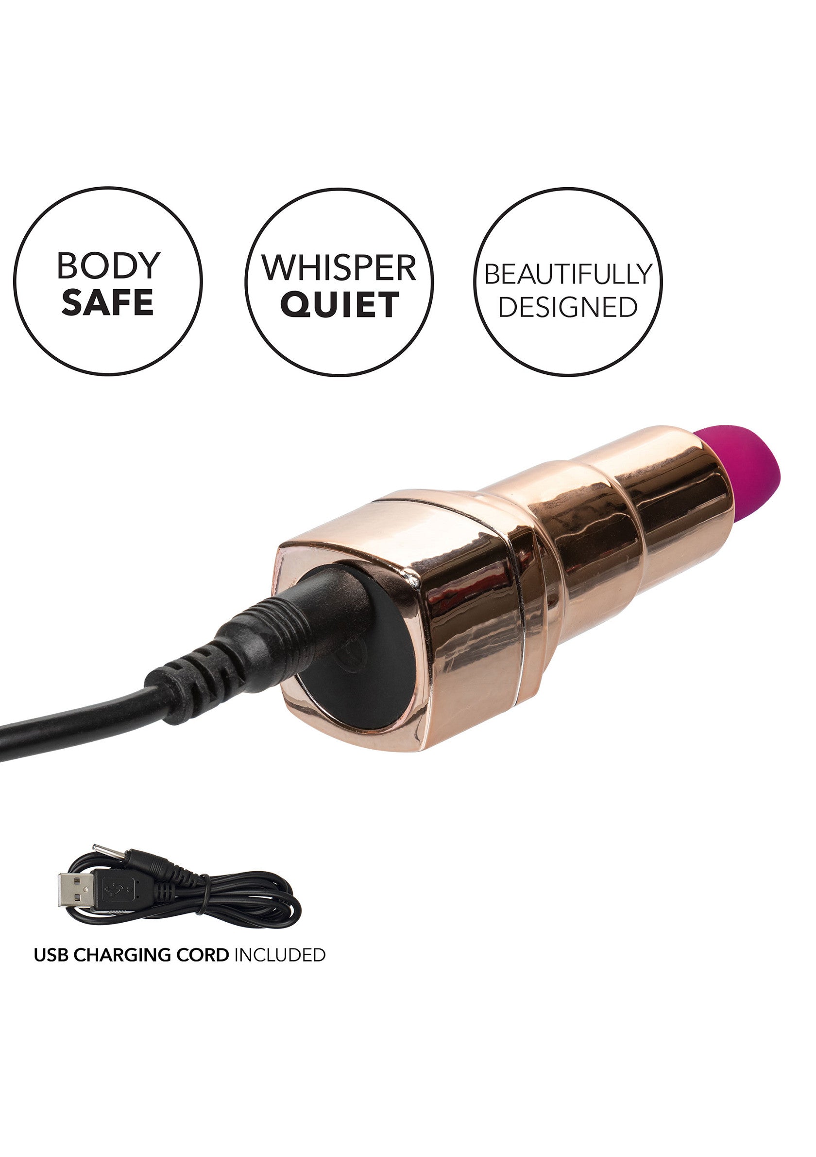 Rossetto Hide & Play ricaricabile viola