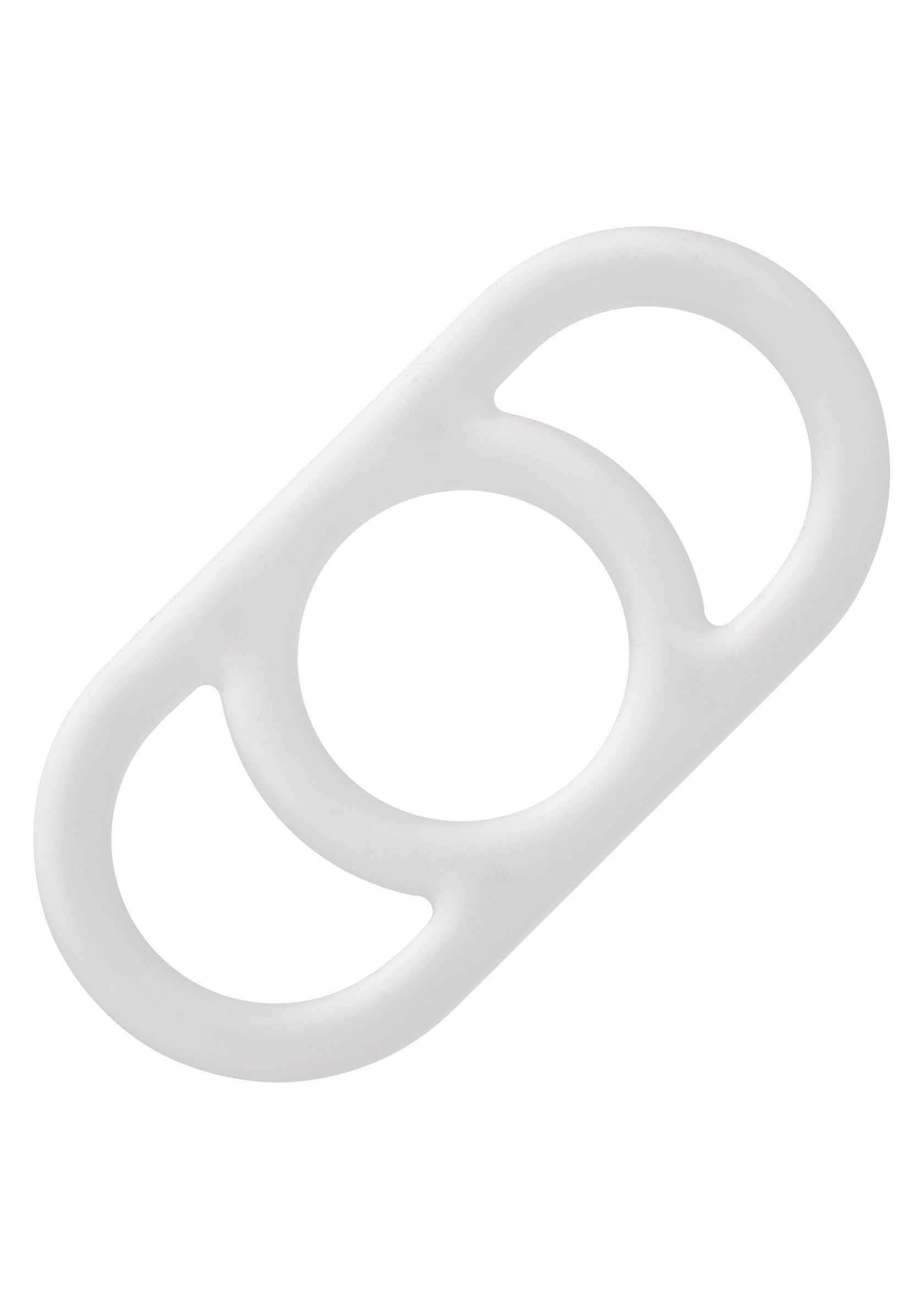 Anello Commander in silicone bianco
