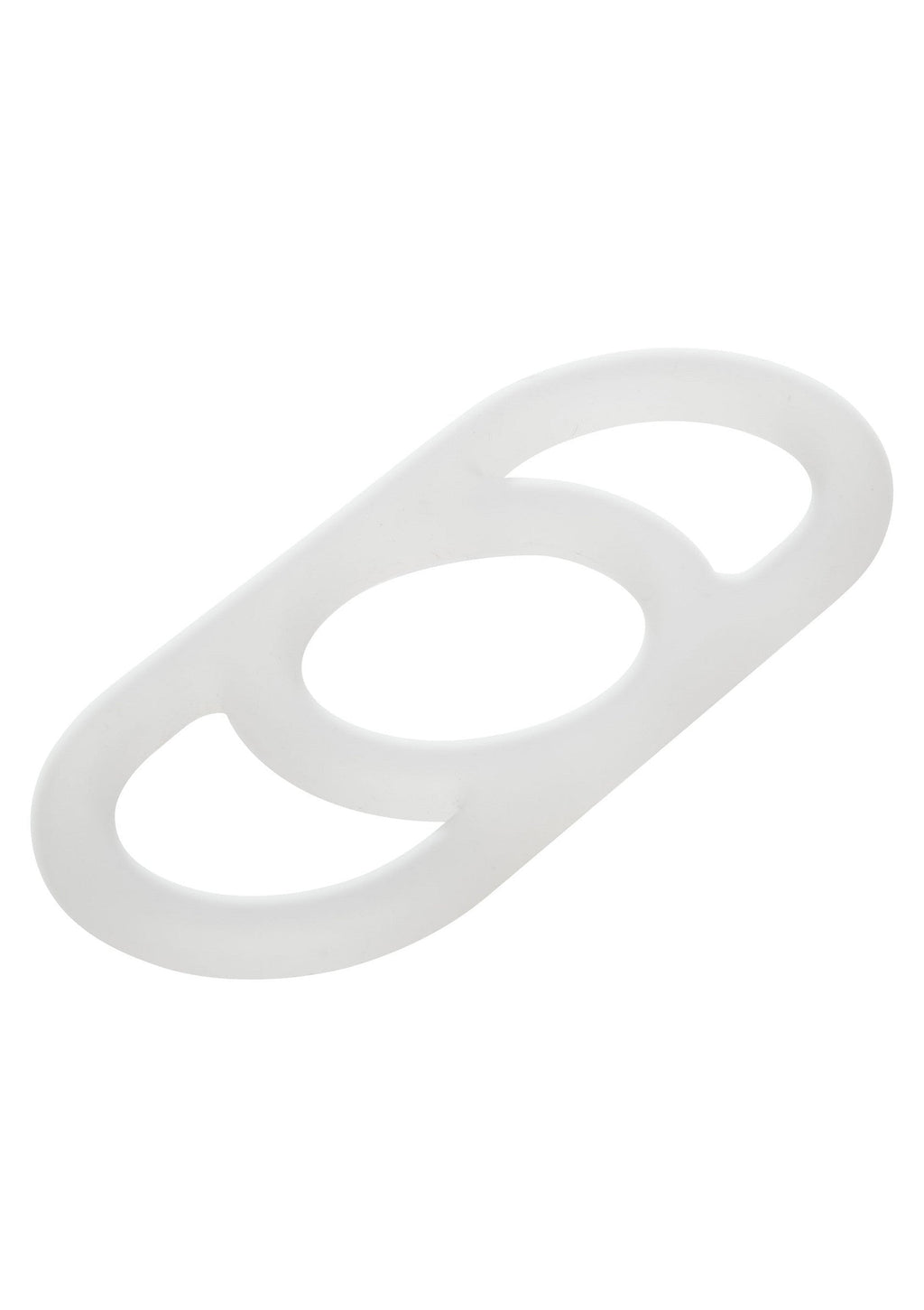 Anello Commander in silicone bianco