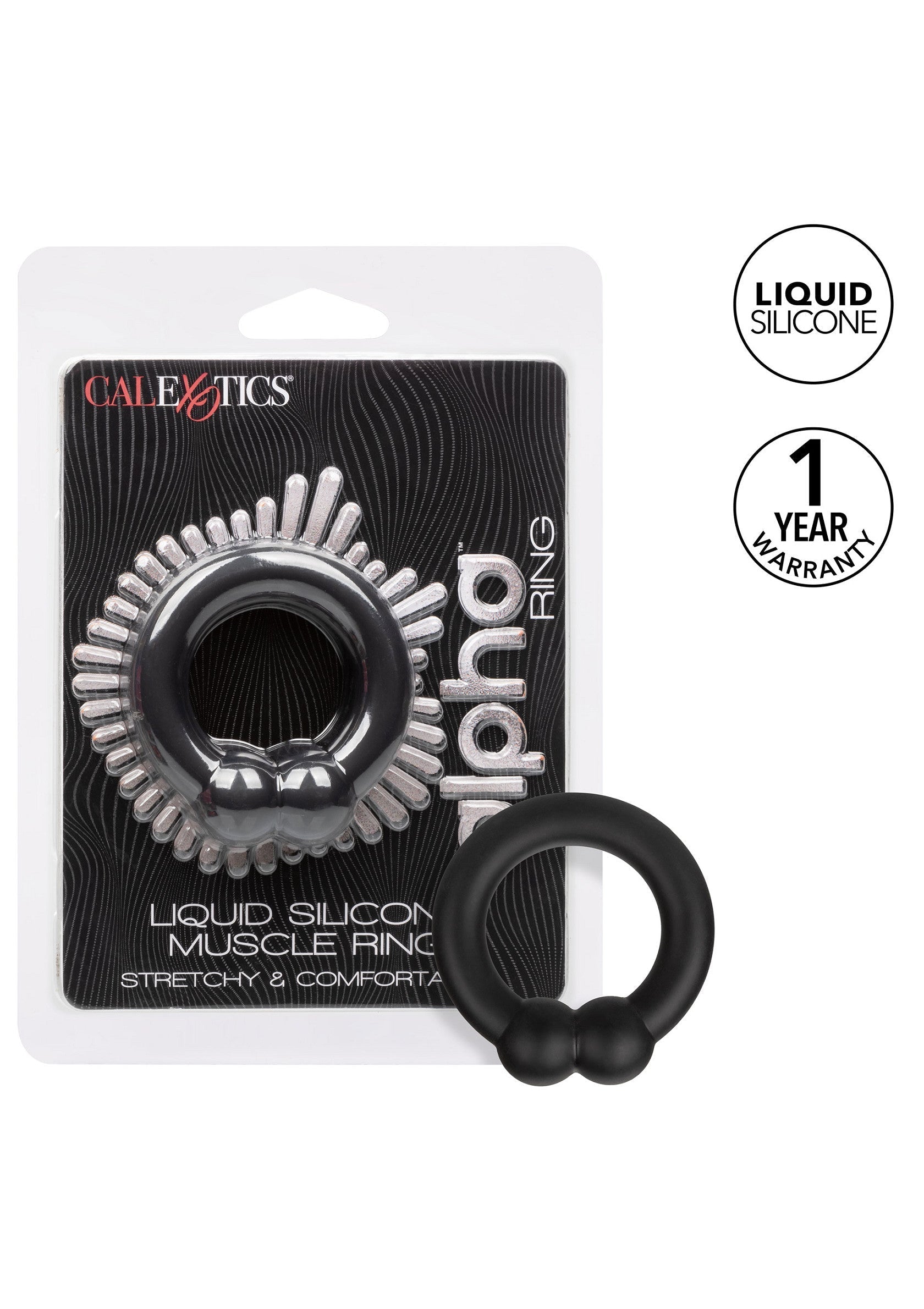 Anello Alpha Muscle nero