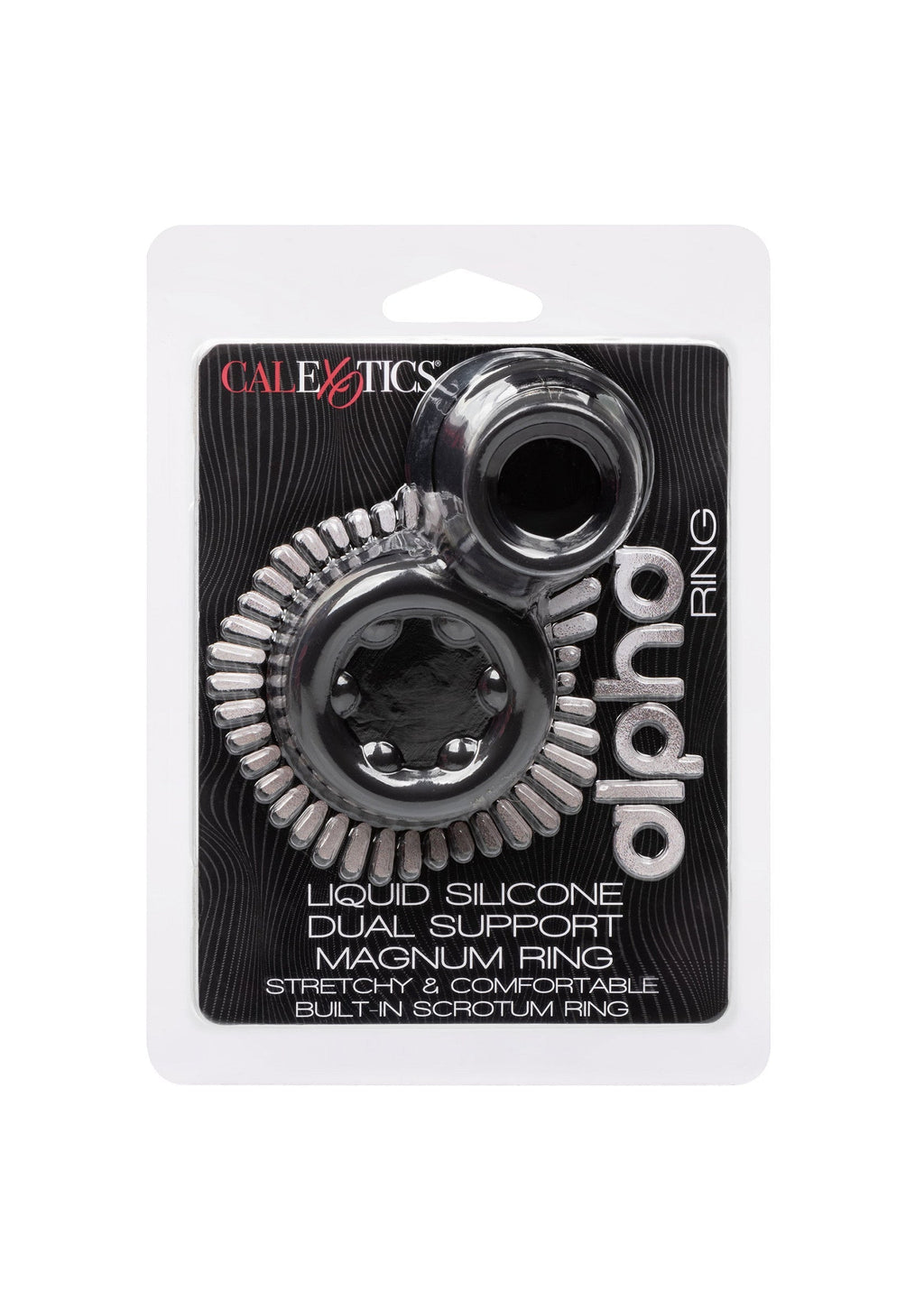Anello Alpha Dual Magnum nero