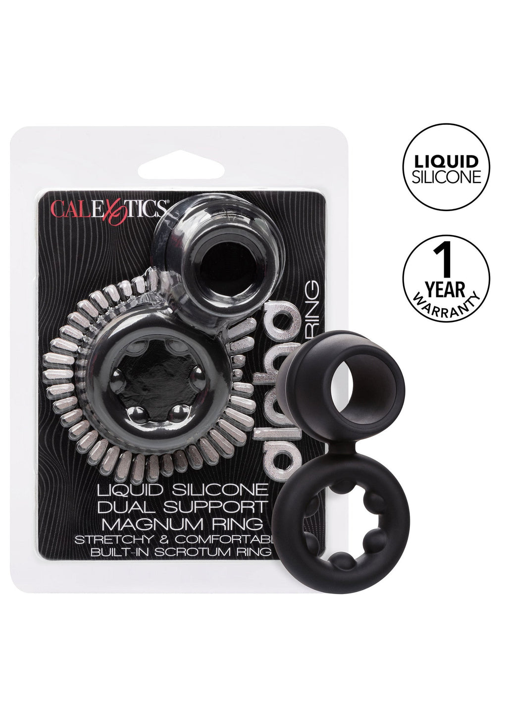 Anello Alpha Dual Magnum nero