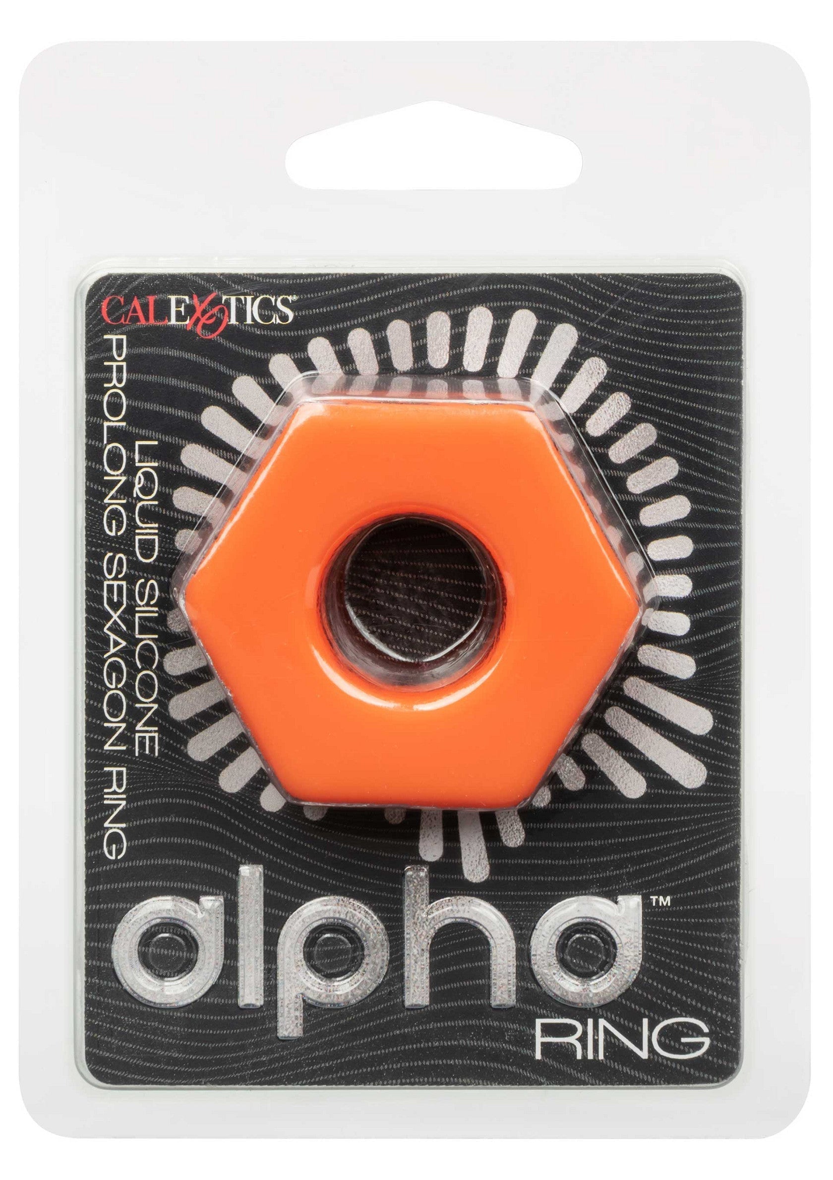 Alpha Prolong Sexagon Ring arancione