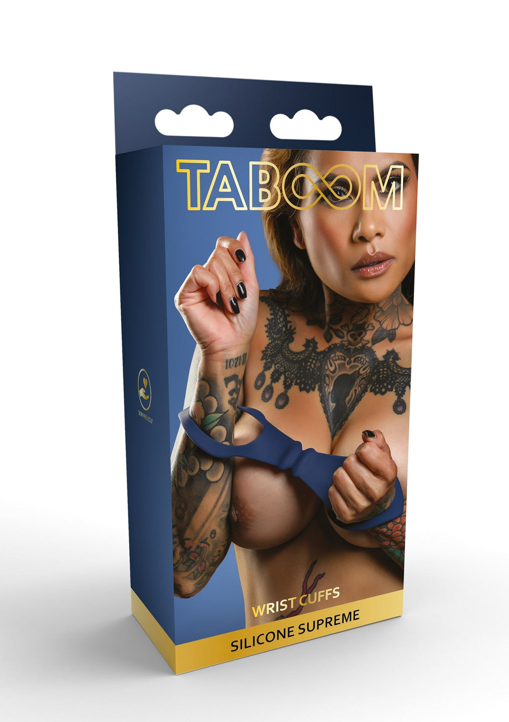 Polsini in silicone blu
