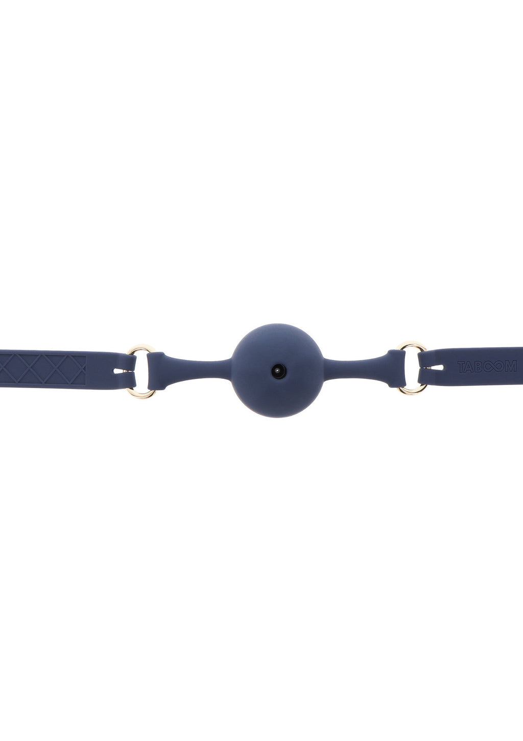 Bavaglio in silicone blu