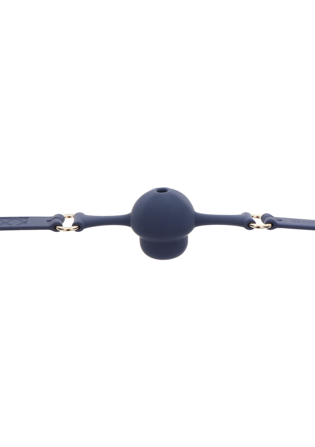 Bavaglio in silicone blu