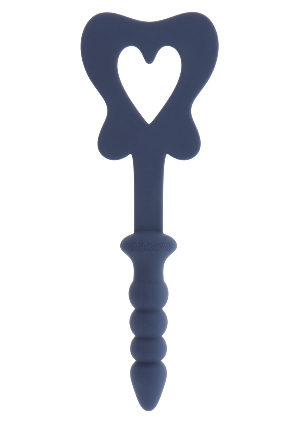 Paletta e tappo in silicone blu