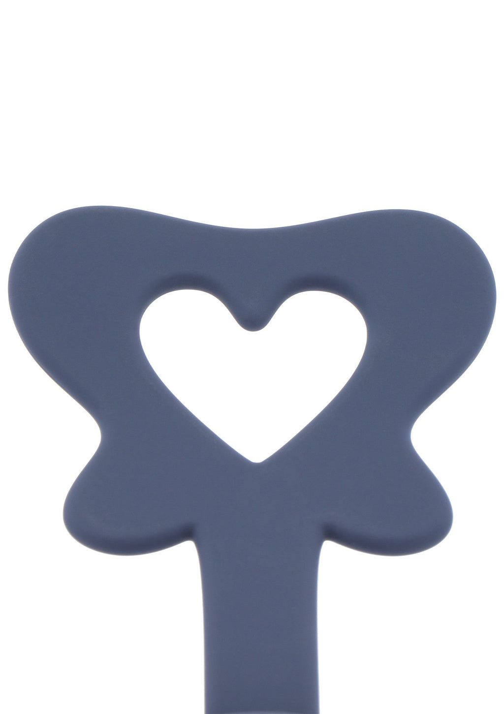 Paletta e tappo in silicone blu