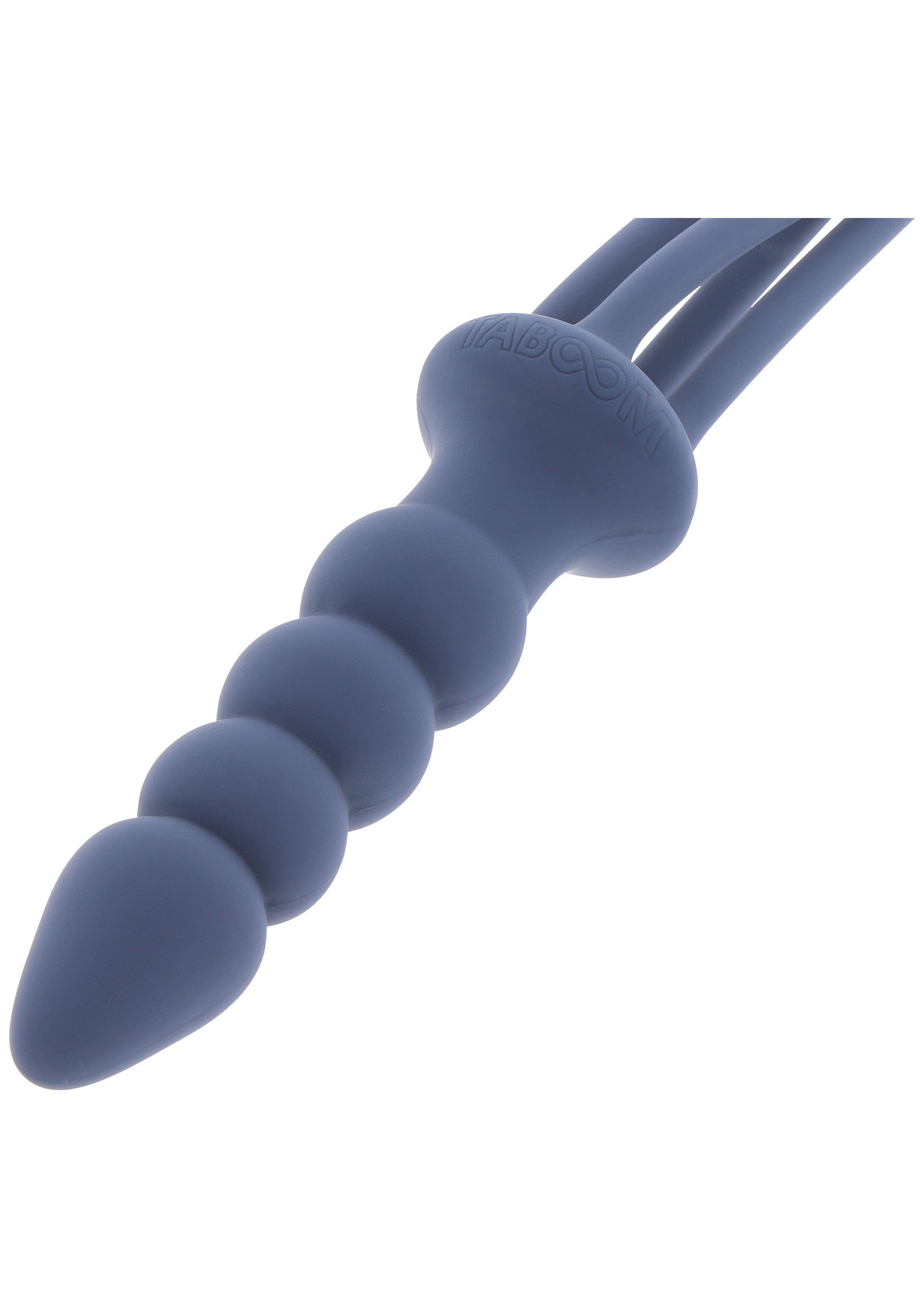 Frusta e tappo in silicone blu