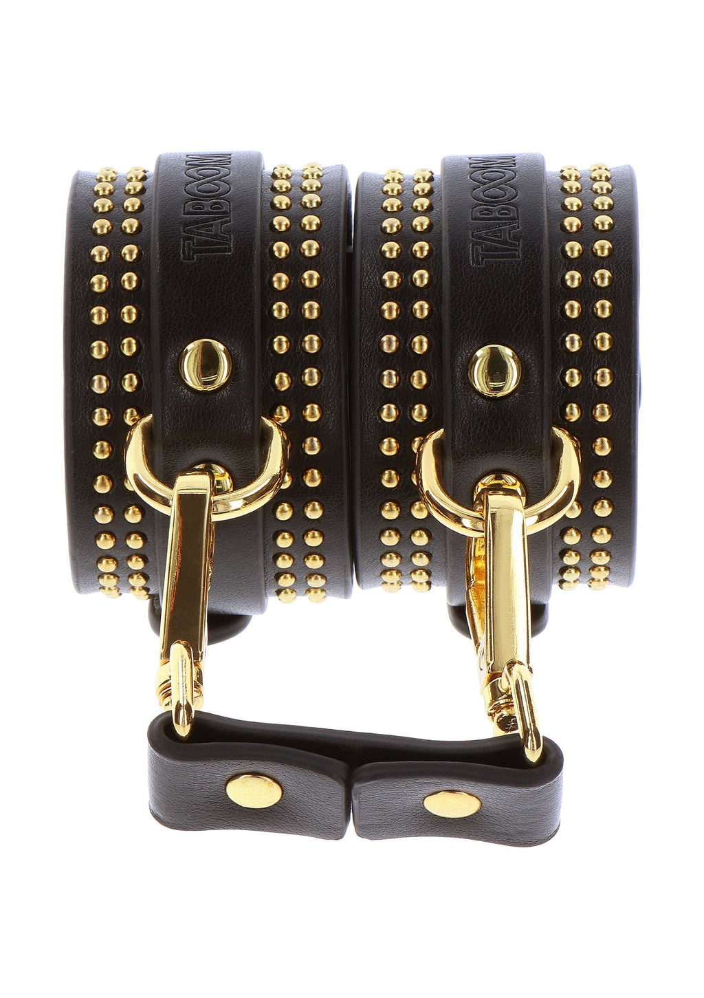 Set di polsini con borchie neri
