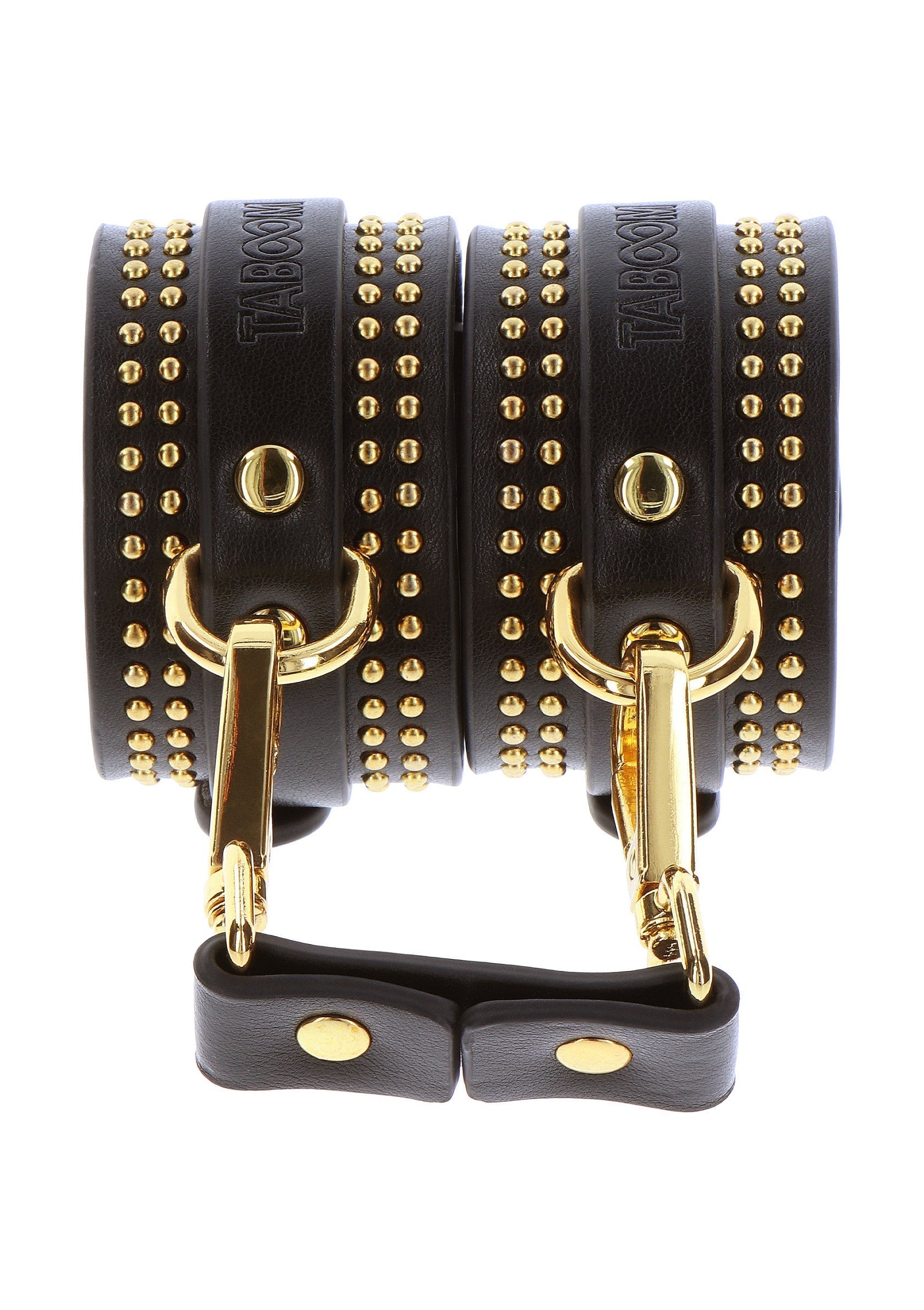 Set di polsini con borchie neri