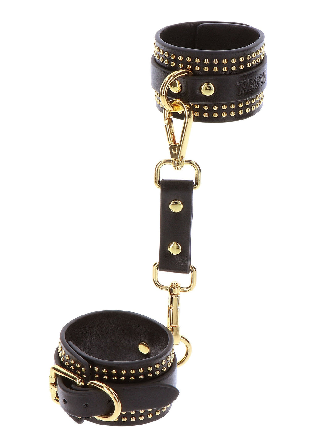 Set di polsini con borchie neri