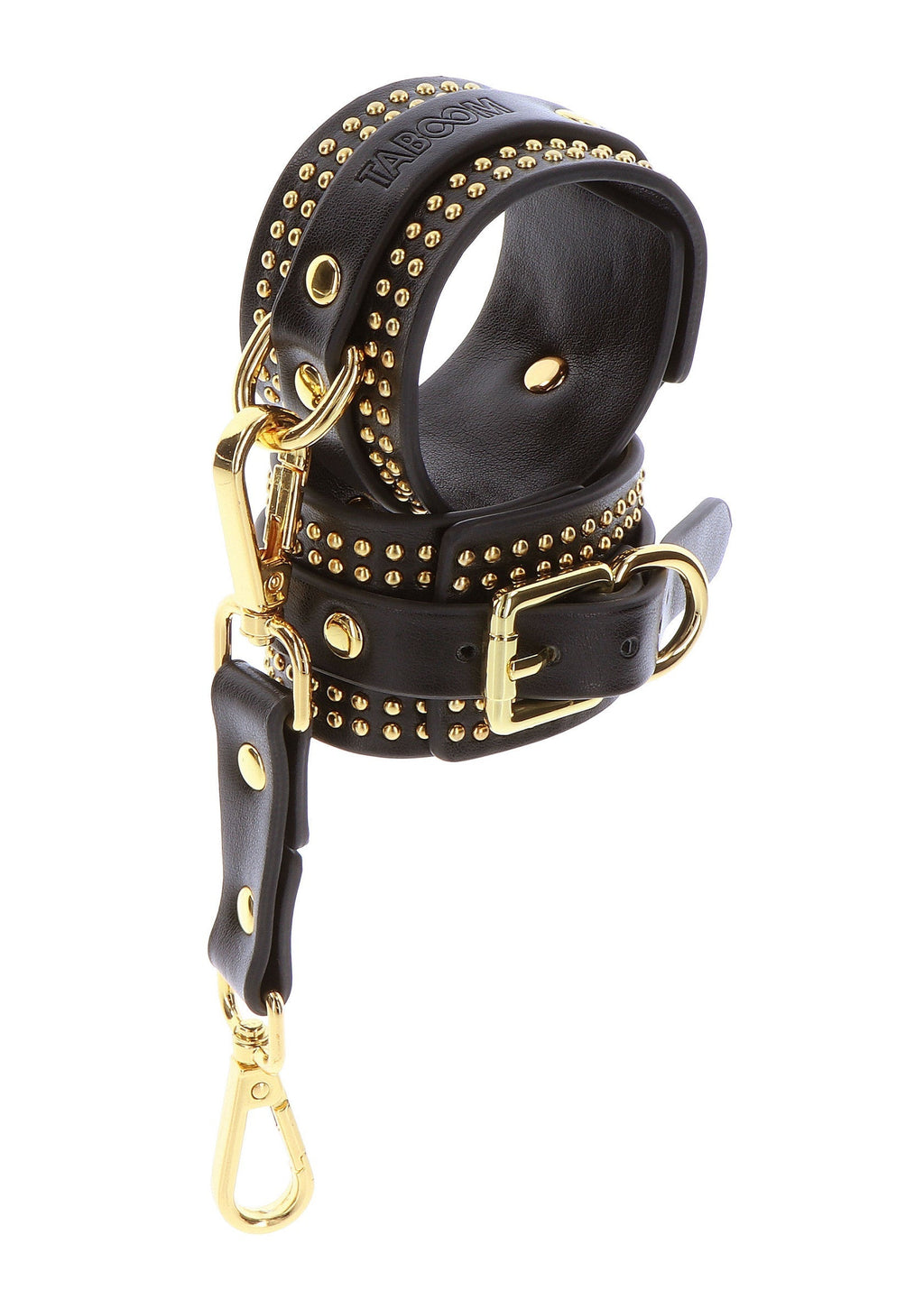 Set di polsini con borchie neri