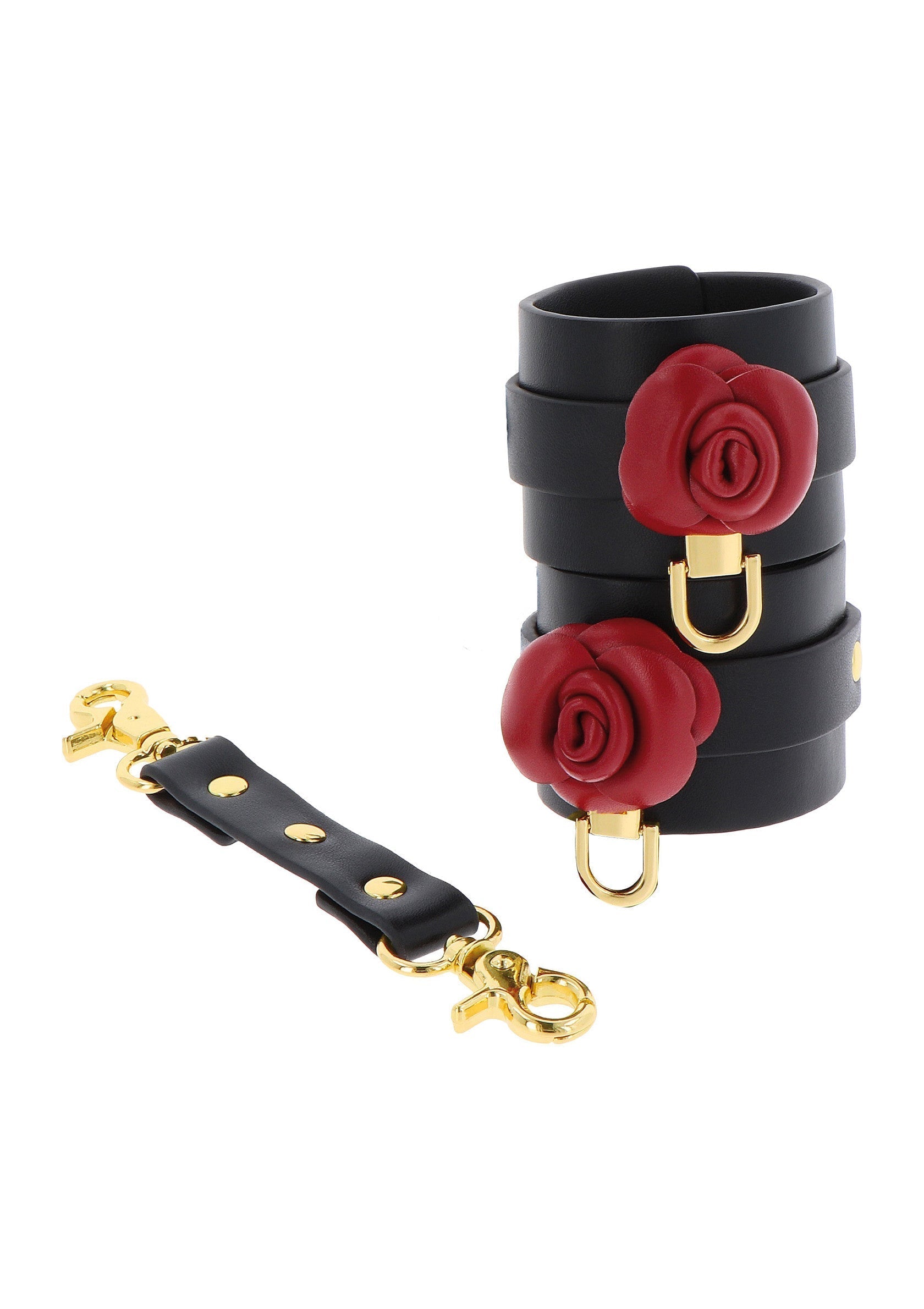 Polsini alla caviglia Wild Roses neri