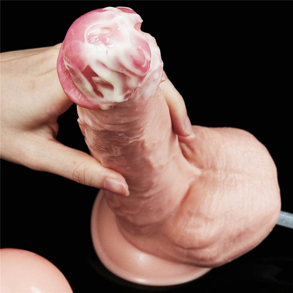 Dildo estremo da 11'' color carne