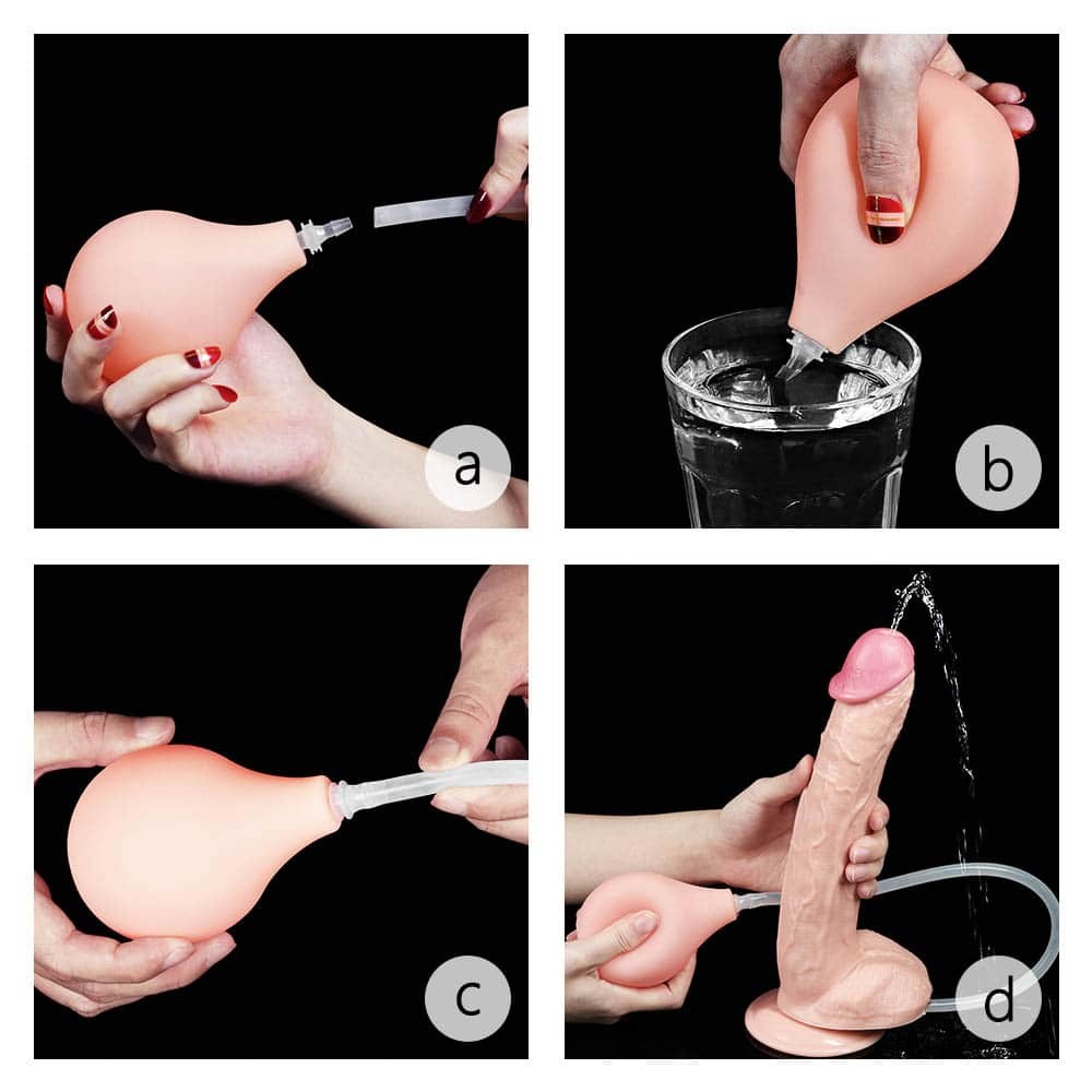 Dildo estremo da 11'' color carne