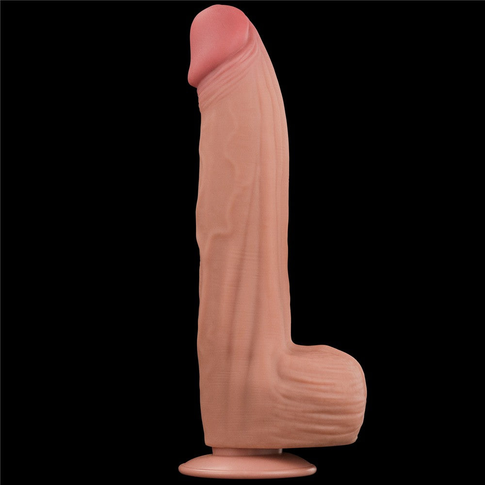 Dildo doppio strato scorrevole da 12'' King Size