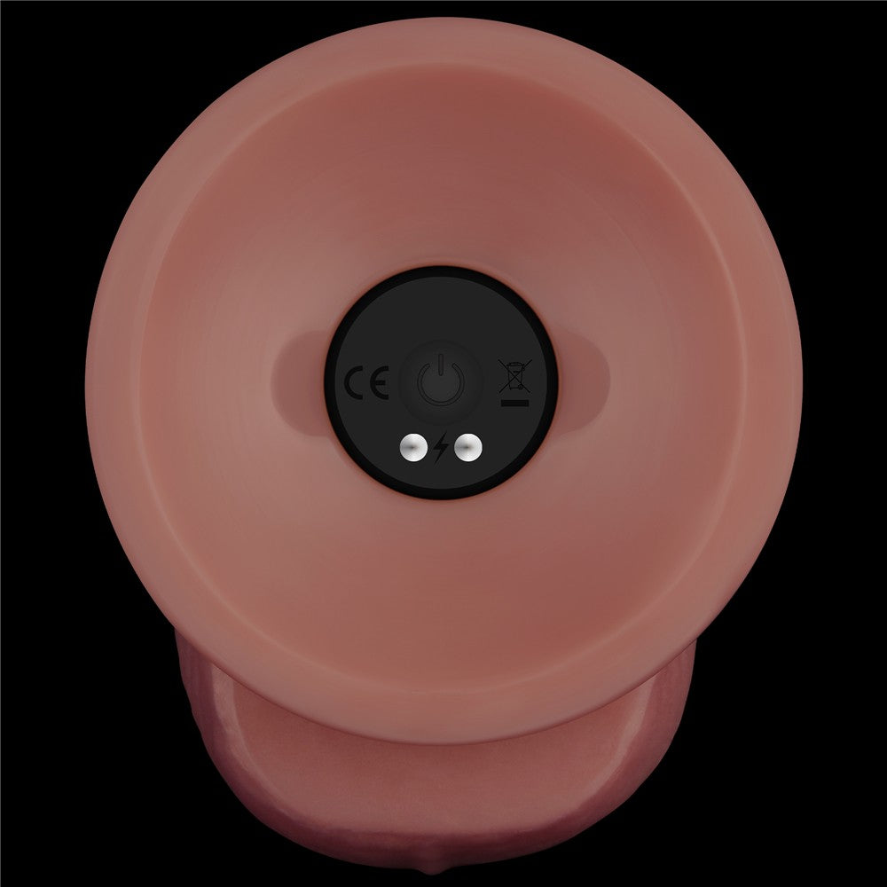 Dildo vibrante a doppia densità da 8,5''