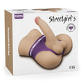 Streetgirl #15 con dildo pieghevole