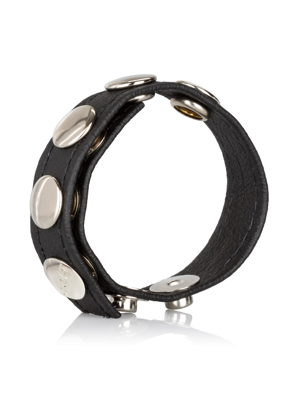 Cinturino in pelle COLT C/B a 5 bottoni, nero
