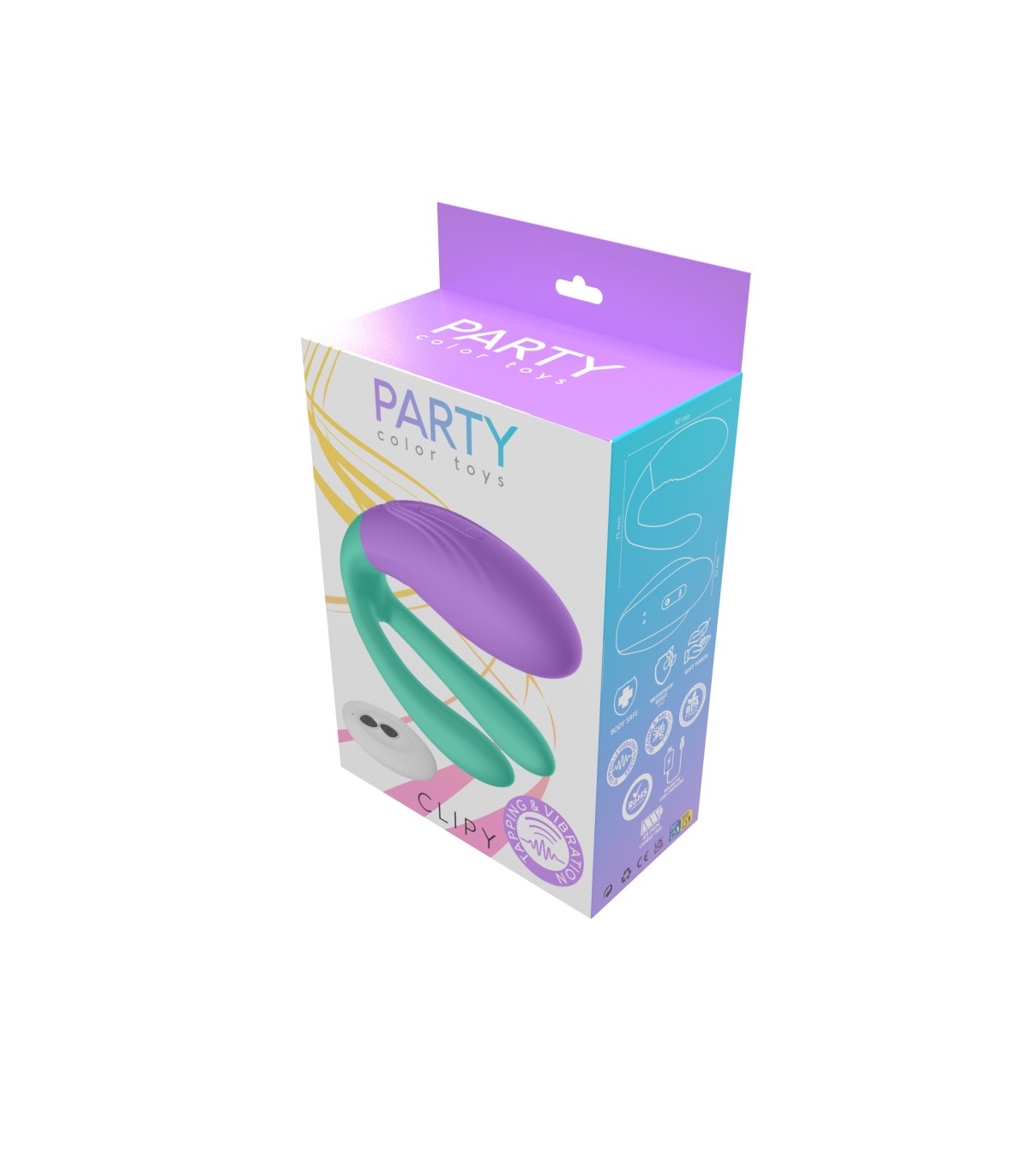 VIBRATORE CLIPY VIOLA