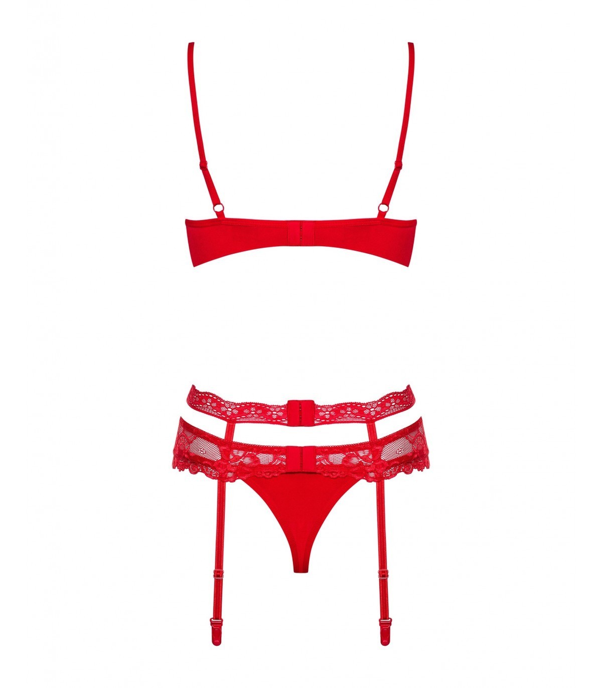 HEARTINA SET 3 PEZZI ROSSO L/XL