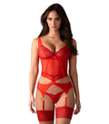 CORSETTO E PERIZOMA CUPIDE DESIR 2XL/3XL