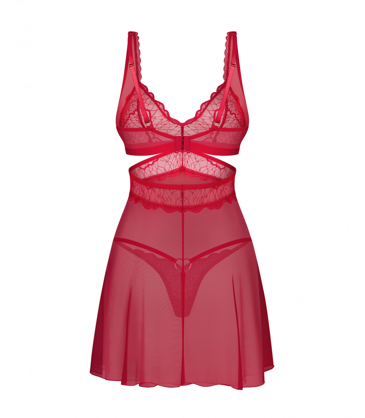 CUPIDE DESIR BABYDOLL E PERIZOMA L/XL