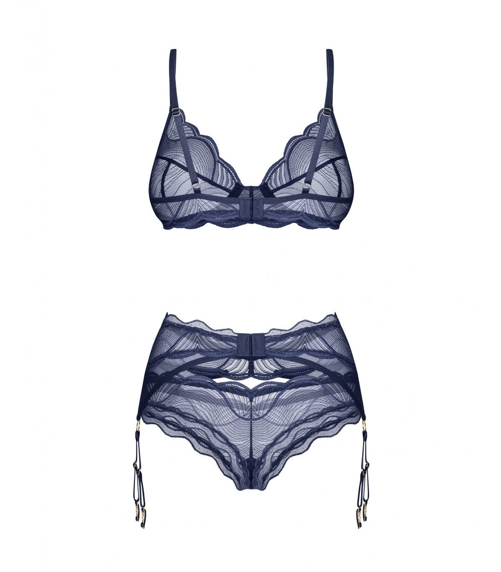 SET 3 PEZZI NIGHTLY BLUE XS/S