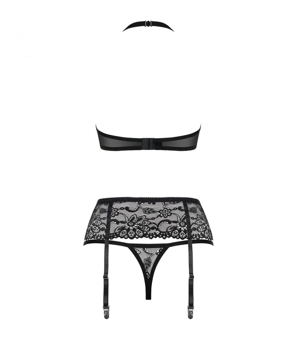 838-SEG-1 SET 3 PEZZI NERO S/M