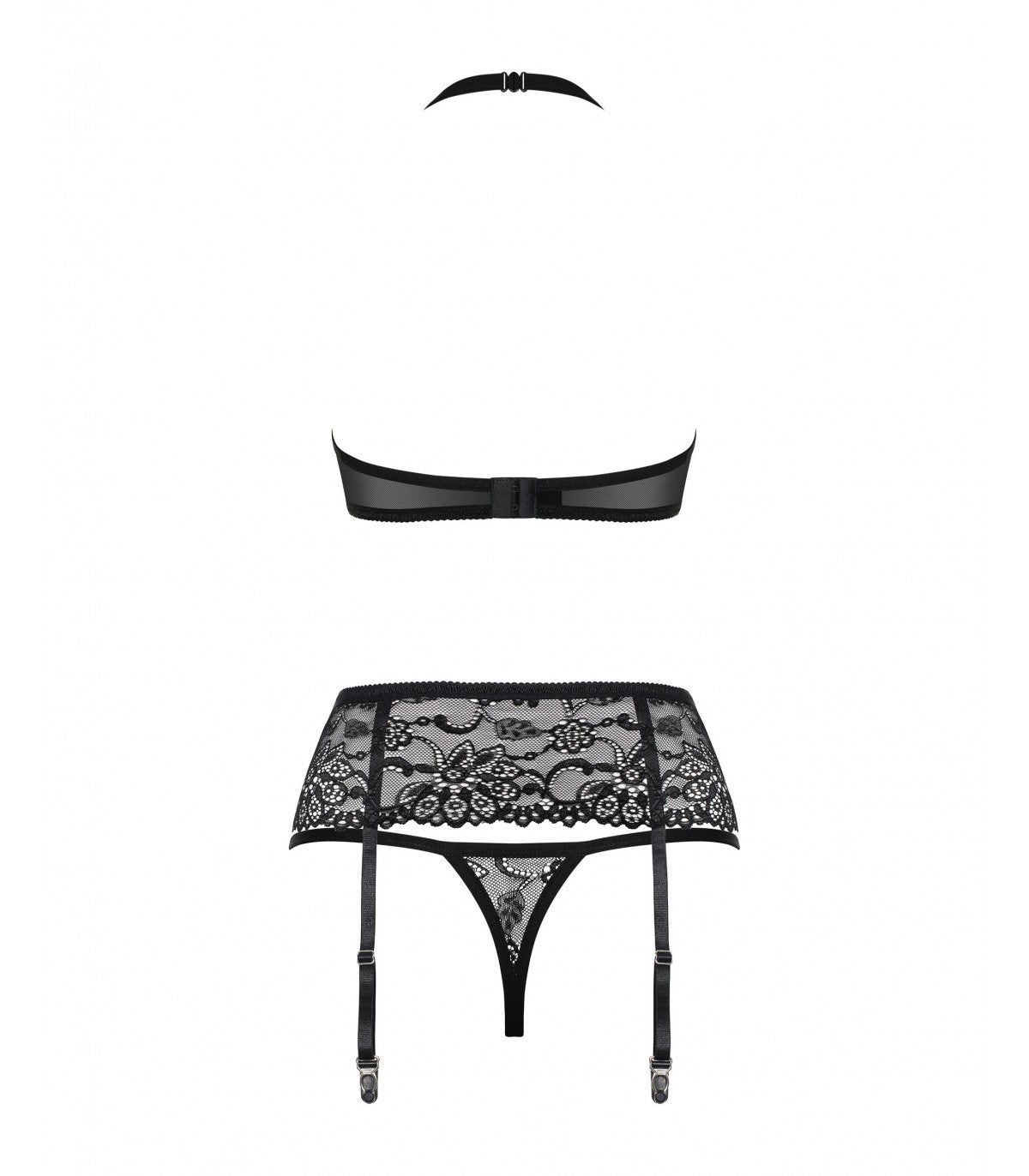 838-SEG-1 SET 3 PEZZI NERO S/M