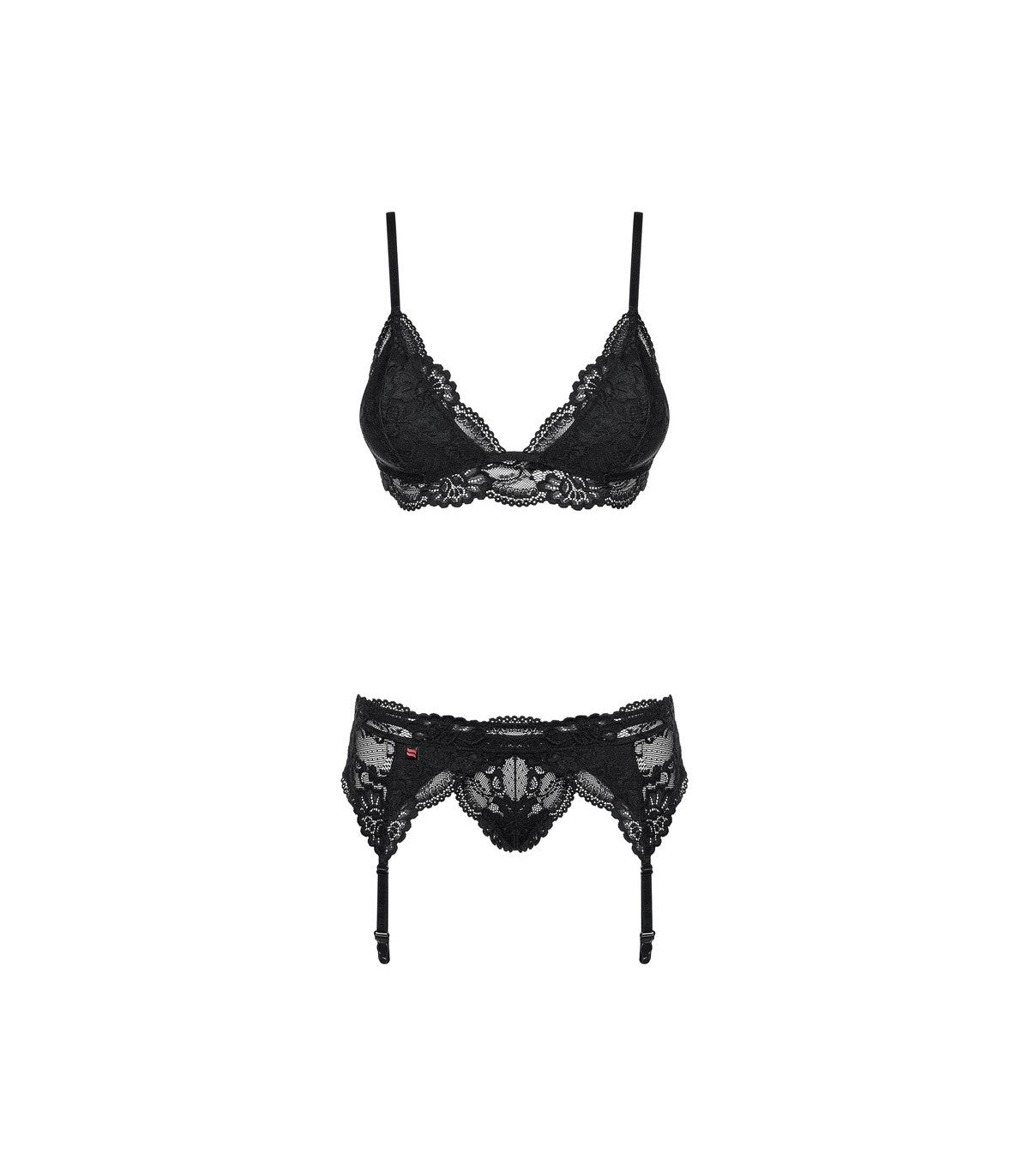 810-SEG-1 SET 3 PEZZI NERO S/M