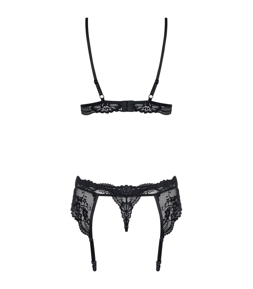 810-SEG-1 SET 3 PEZZI NERO S/M