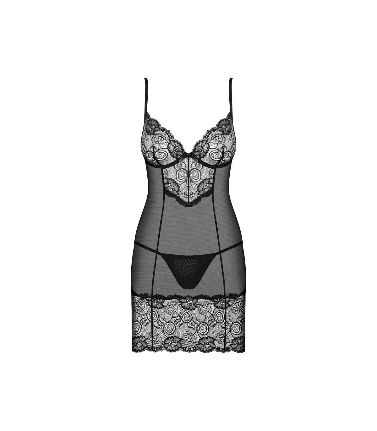 ALLURIA CHEMISE E PERIZOMA S/M