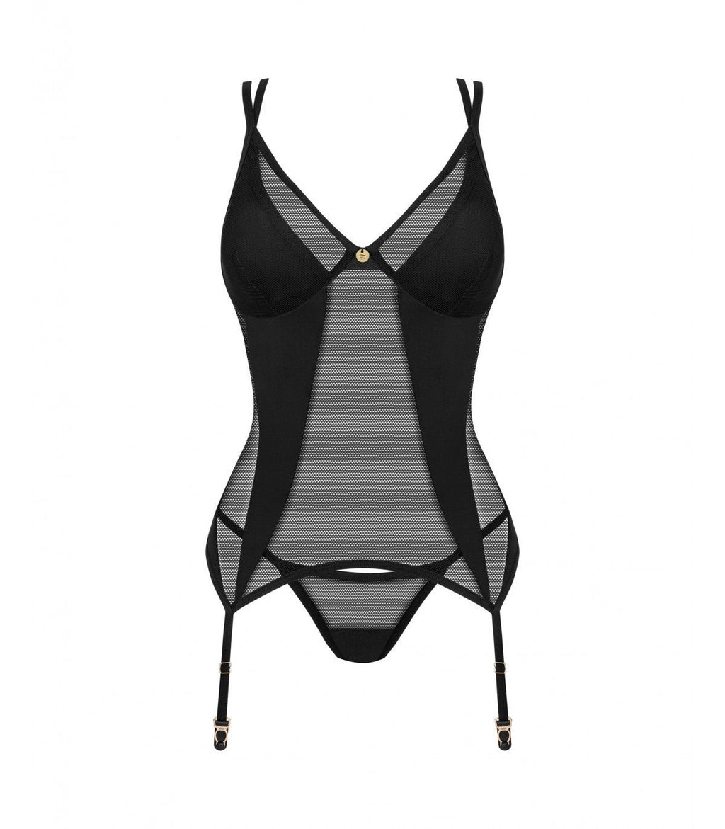 NESARI CORSET & THONG M/L