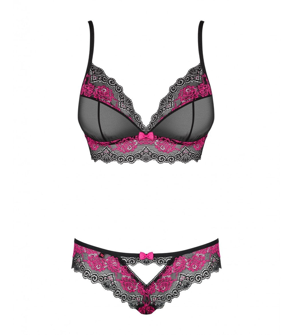 TULIA SET 2 PEZZI NERO S/M