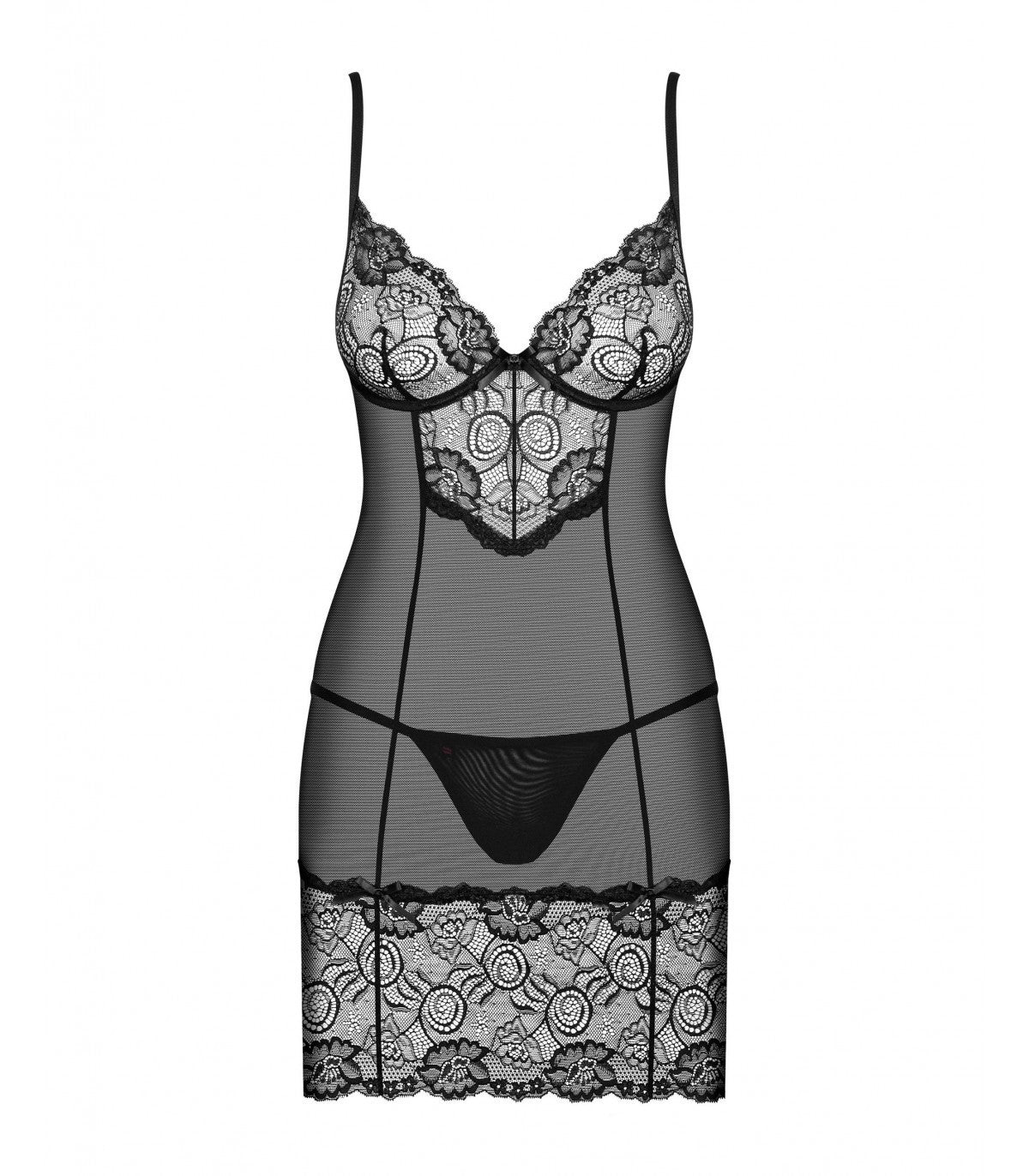 CHEMISE E PERIZOMA ALLURIA L/XL