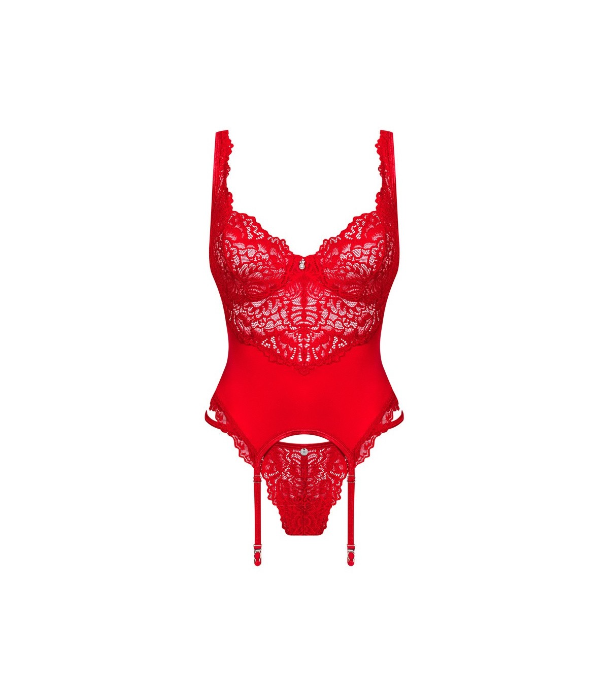 CORSETTO E PERIZOMA LOVE CHERRIS S/M