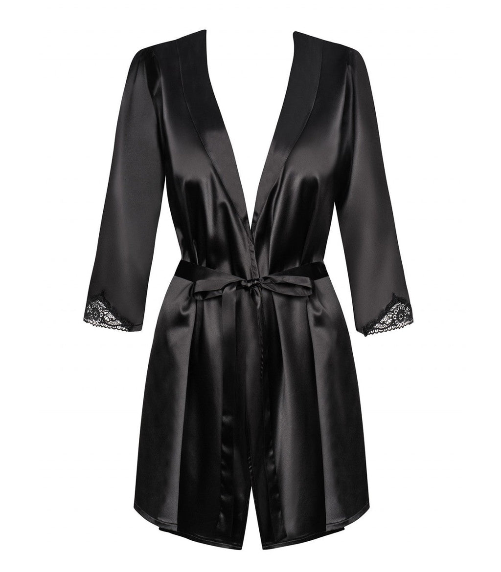 VESTAGLIA SATINIA NERO S/M