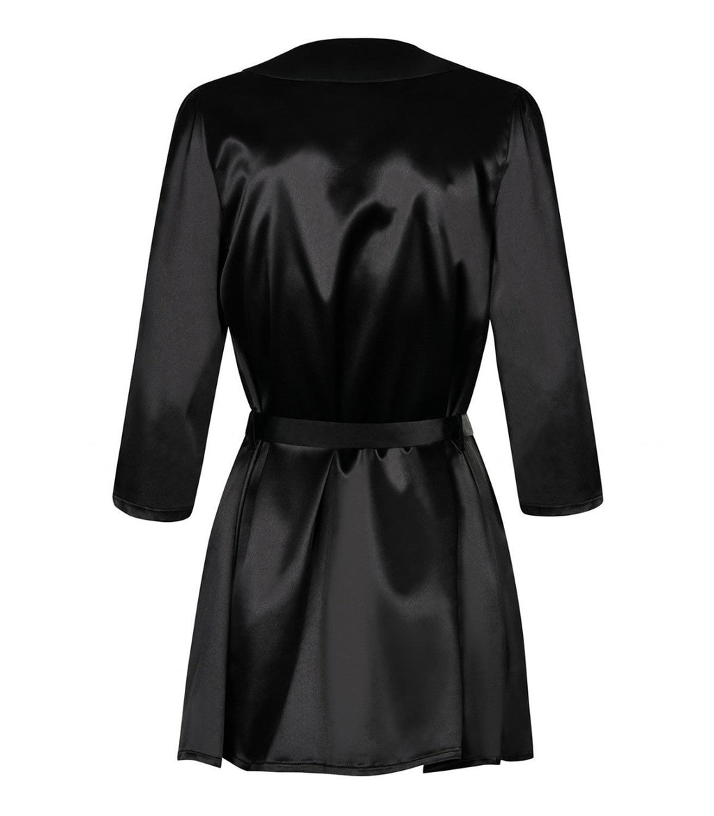 VESTAGLIA SATINIA NERO S/M