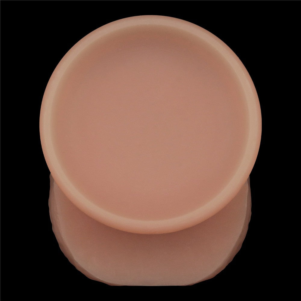 Dildo in silicone a doppio strato Sliding Skin Pro da 7,5''