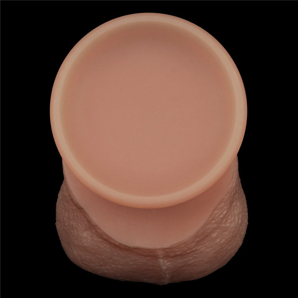 Dildo in silicone a doppio strato Sliding Skin Pro da 8,5''