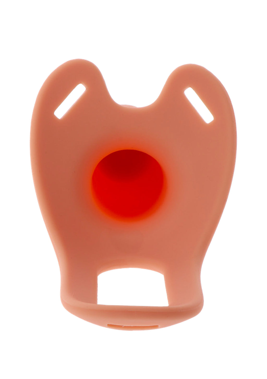 Strapon a forma di pene cavo in silicone da 16 cm