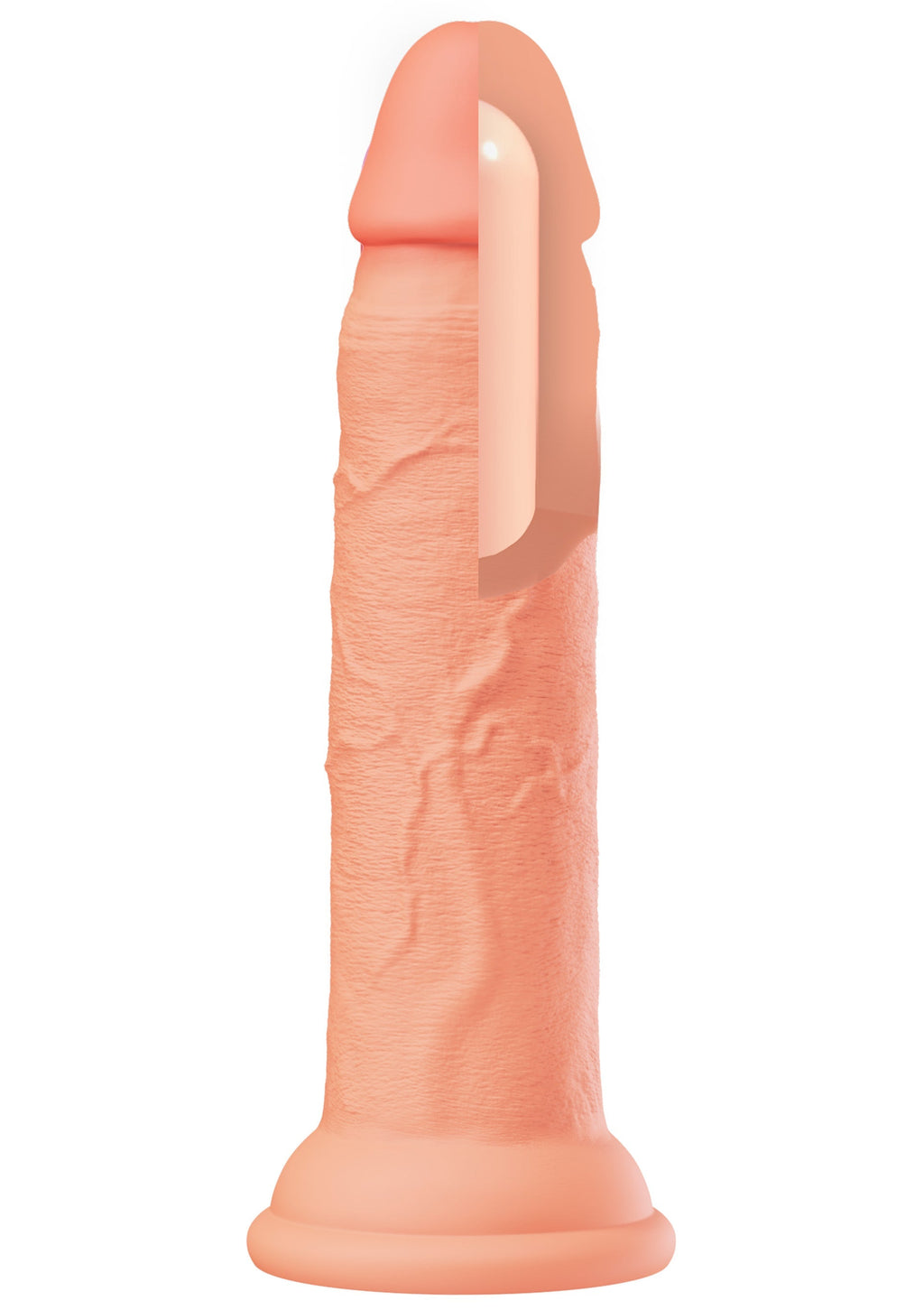 Realistico Dong in silicone liquido da 19 cm