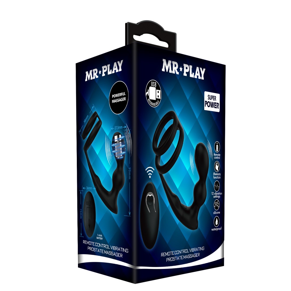Massaggiatore vibrante per la prostata Mr. Play II